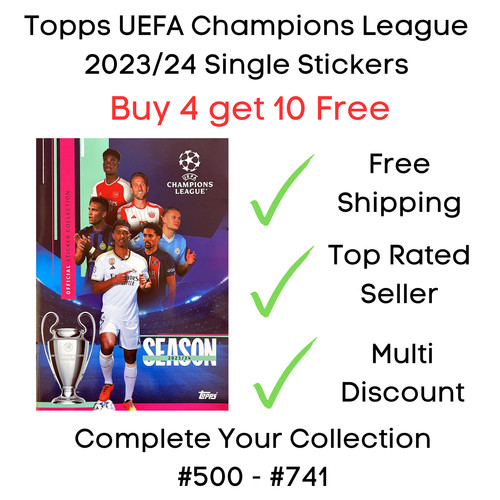 Adesivi topps champions - topps,